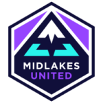 Midlakes United football.logo